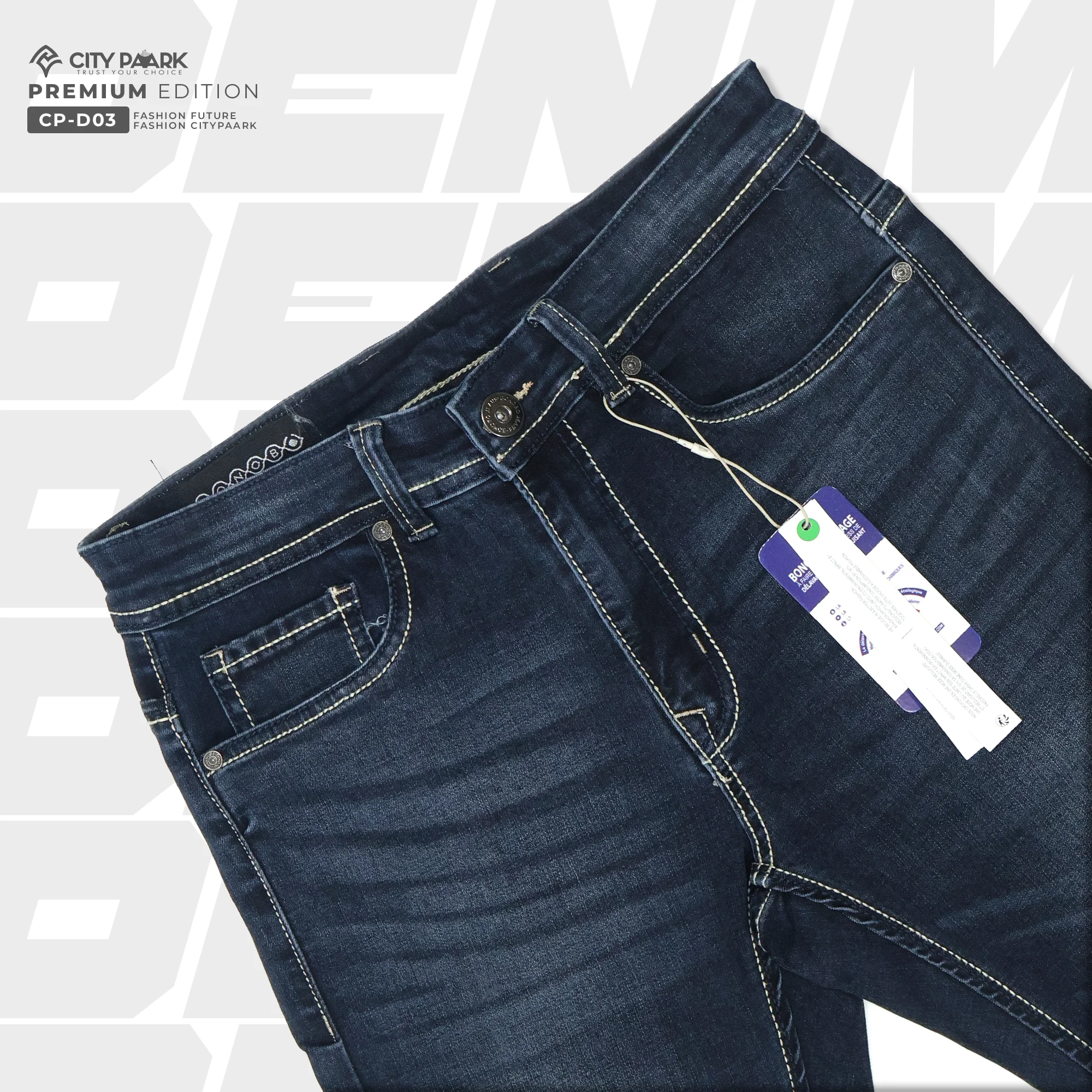 Full City Paark Premium Denim Pant – CP-D03