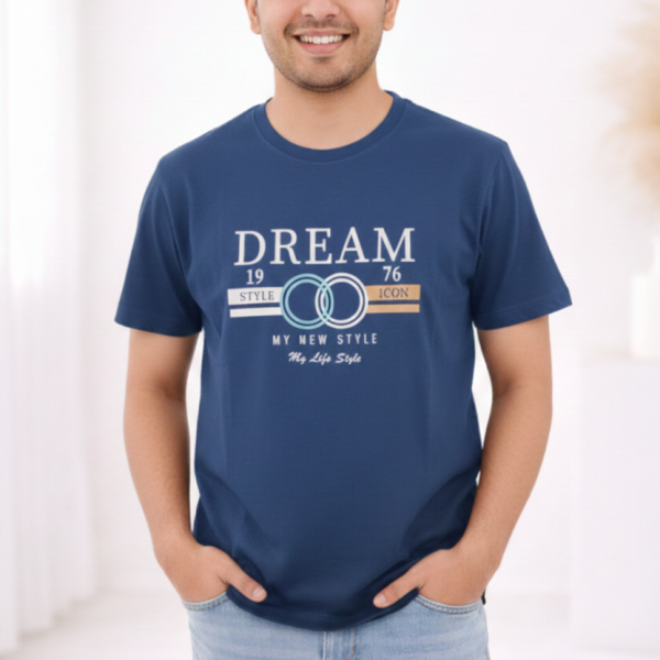 Premium T-Shirt For Men - BLUE
